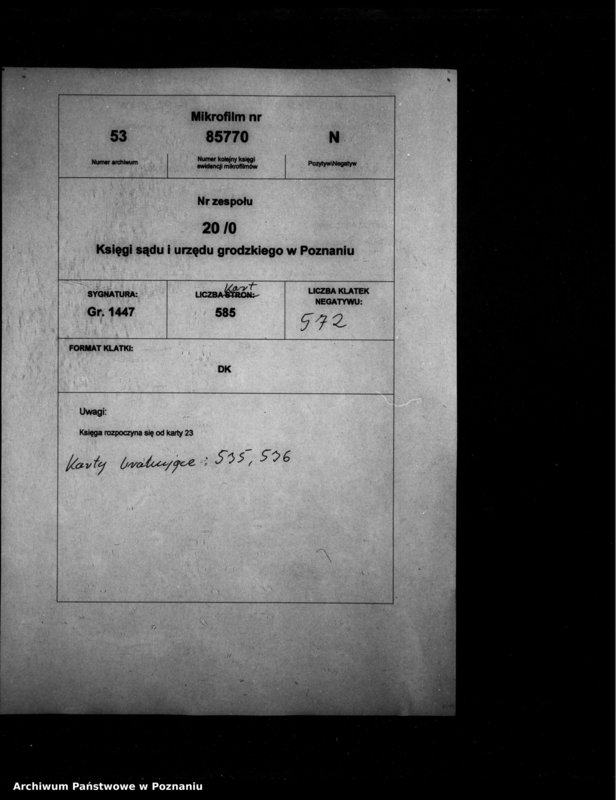 Obraz 2 z jednostki "Decreta officii [inducta]"