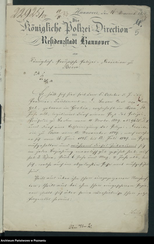 Obraz 9 z jednostki "A. betr. den Premier Lieutnant a.D. Karl von Hengel"