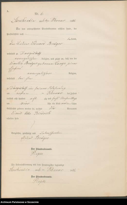 Obraz 9 z jednostki "Geburts-Register (Neben-Register)"