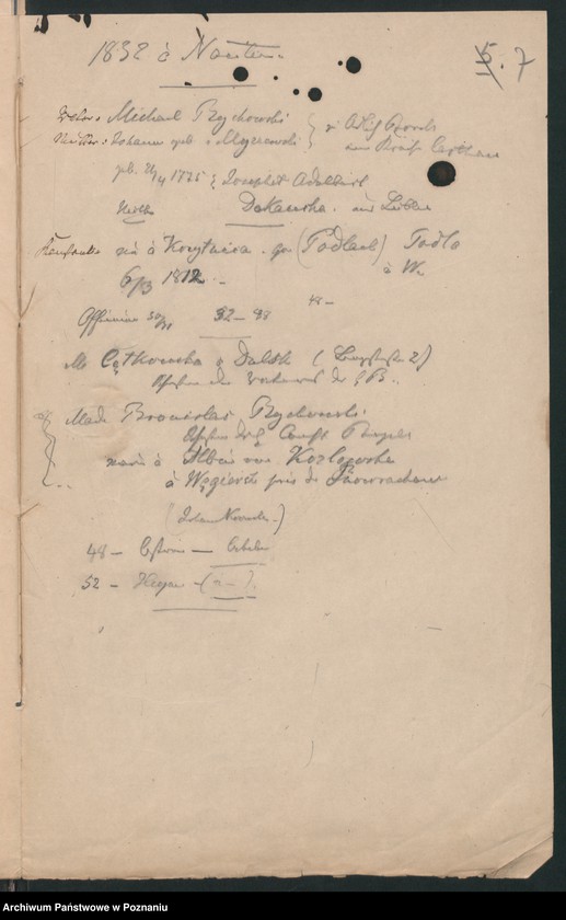 Obraz 11 z jednostki "A. betr. Konstantin von Bychowski"