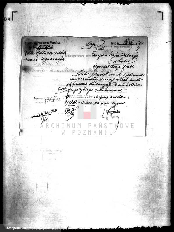 Obraz 12 z jednostki "/Kółko Rolnicze/ sprawy organizacyjne"