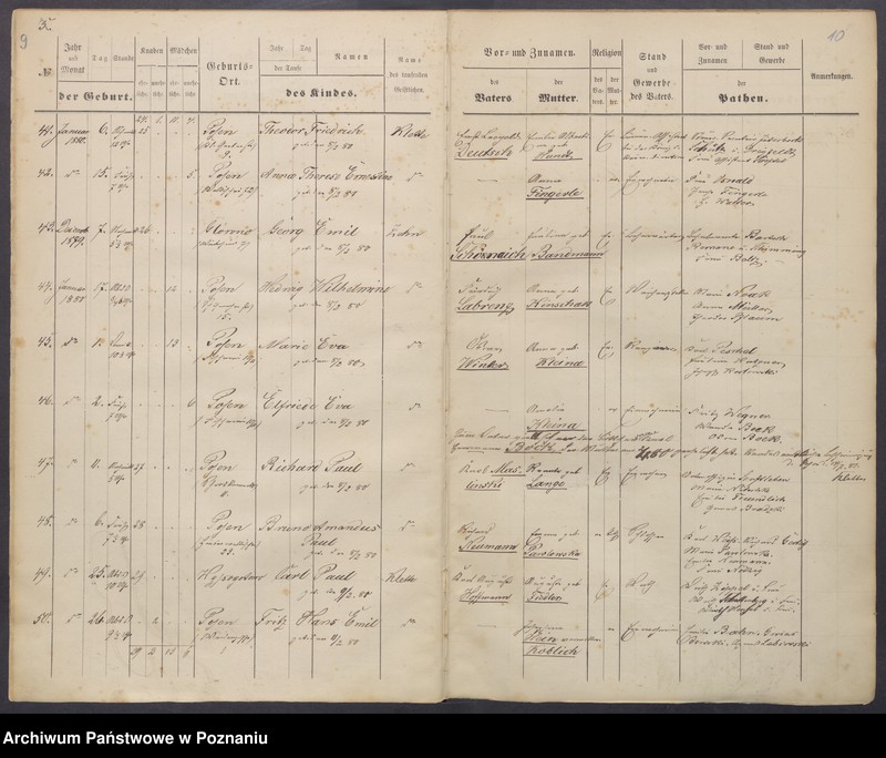 Obraz 8 z jednostki "Taufbuch"