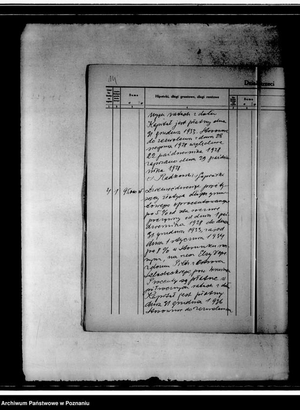 Obraz 18 z jednostki "Uwierzytelniony odpis księgi wieczystej obwodu dworskiego w Jabłonowie powiat chodzieski"