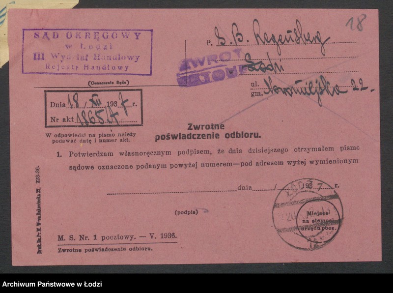 Obraz 20 z jednostki "Szlama Ber Regensberg- sprzedaż czapek"