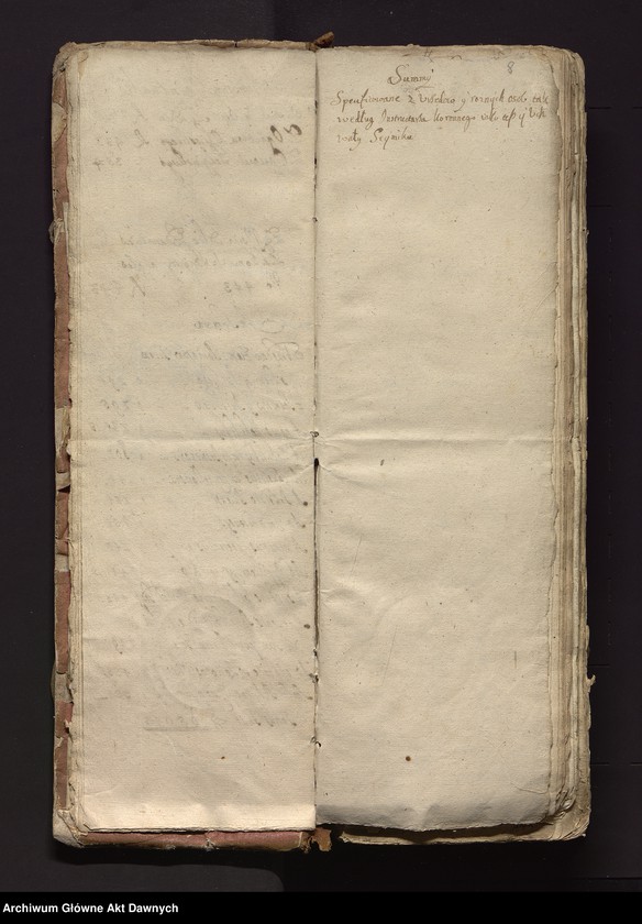 image.from.unit.number "Regestrum subsidii g[ener]alis palatinatus Pomeranie cum sius dismetibus."