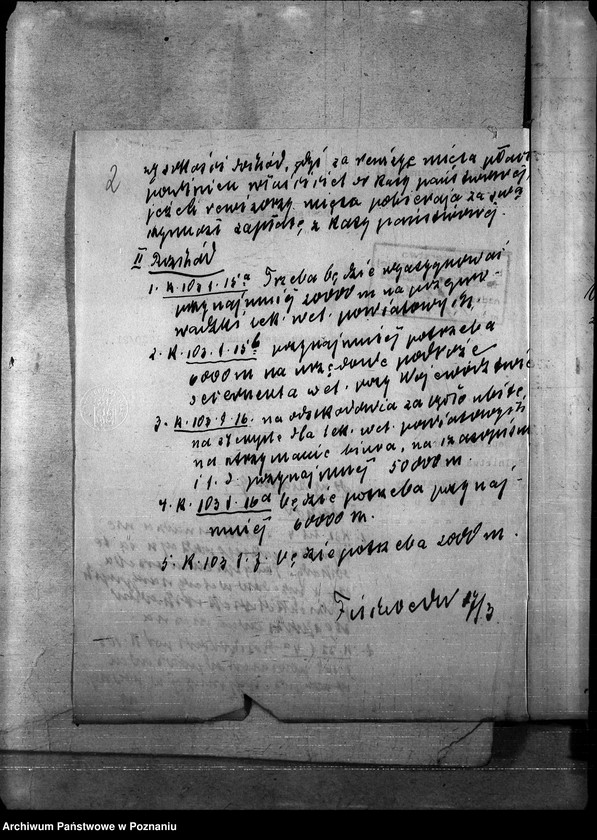 Obraz 6 z jednostki "Budżet weterynaria na rok 1921"