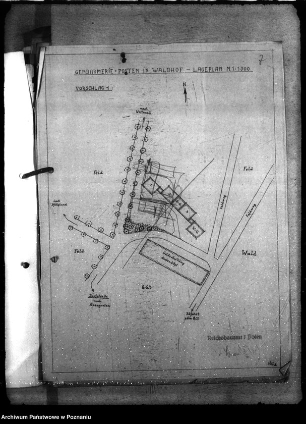 Obraz 11 z jednostki "Gendarmerie - Posen - Gehöfte"