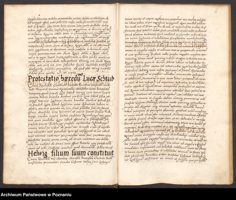 Obraz 10 z jednostki "Acta coram spectabilis consulatu Posnaniensi."