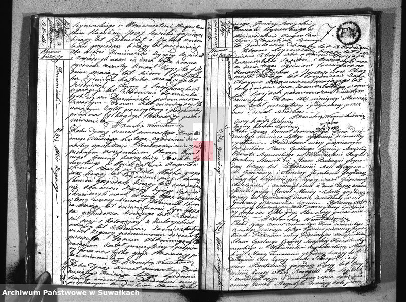 image.from.unit.number "Akta urzędnika stanu cywilnego gminy i parafii sereyskiey umarłych od dnia 1-go stycznia 1818 do ostatniego grudnia r.b."