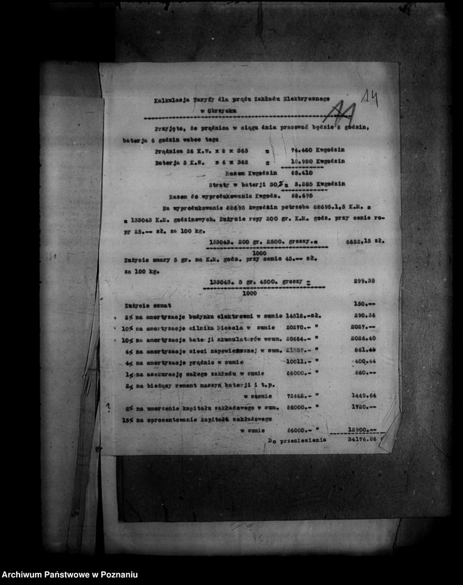 Obraz 18 z jednostki "Zakład Elektryczny w Obrzycku"