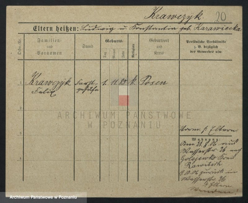image.from.unit.number "Krawczyk (samotni mężczyźni i kobiety) - Kreczko"