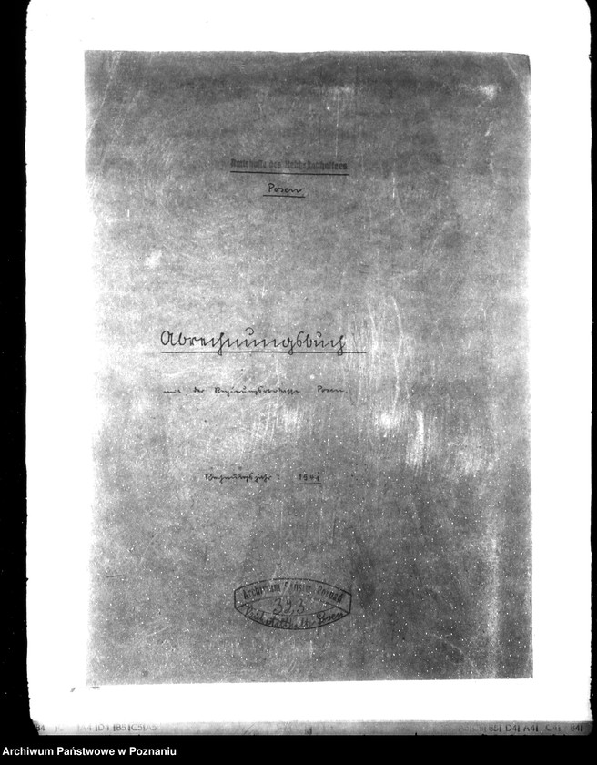 Obraz 4 z jednostki "Abrechnungsbuch mit der Regierungoberkasse Posen"