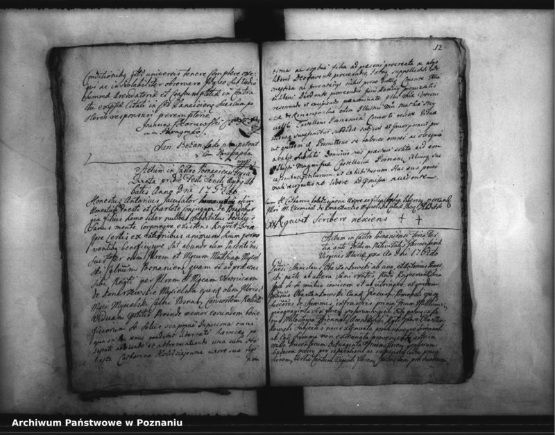 Obraz 15 z jednostki "Inscriptiones, resignationes [protocollon]"