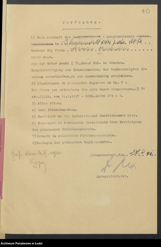 Obraz 12 z jednostki "Herman Bornstein- sprzedaż technicznych rzeczy"