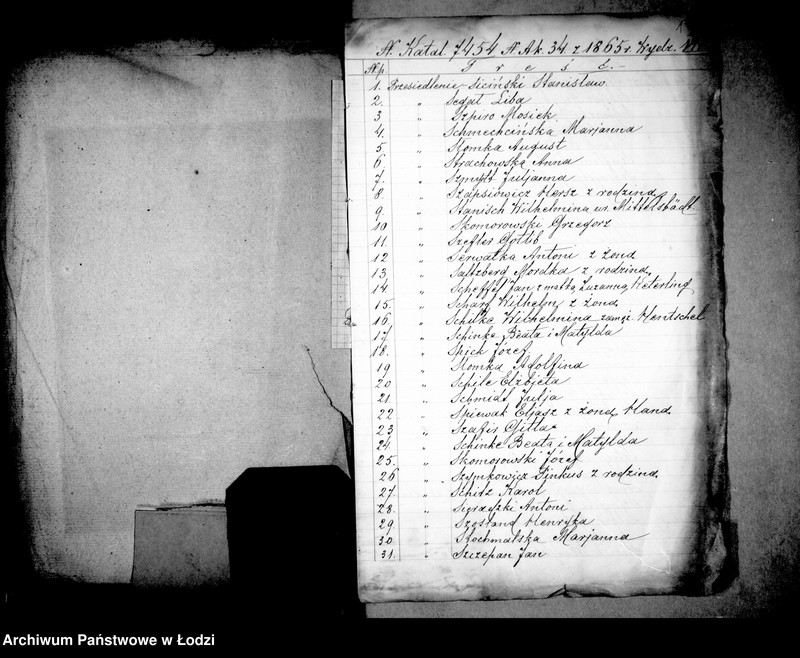 Obraz 6 z jednostki "Akta tyczące się przesiedleń"