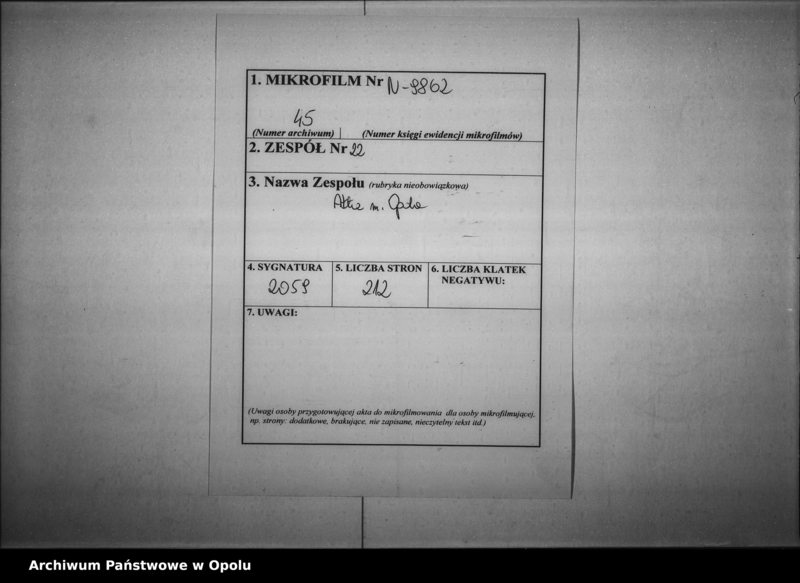 Obraz 2 z jednostki "Acta des Magistrats zu Oppeln betreffend die Schankwirtschaft im Kutschbach