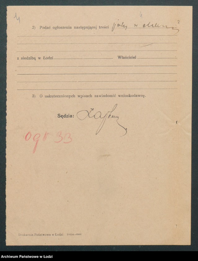 Obraz 6 z jednostki "Lorenc Maurer – cegielnia ręczna Łódź – Źabieniec"