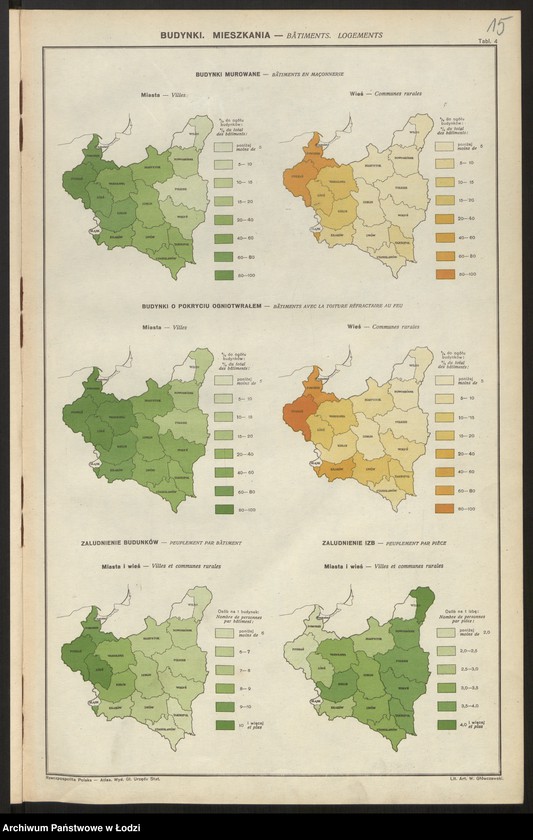 Obraz 17 z jednostki "Rzeczpospolita Polska Atlas statystyczny, Warszawa 1930"