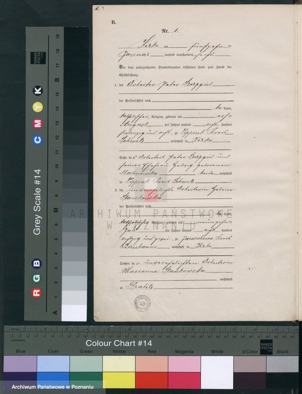 Obraz 4 z jednostki "Heirats-Haupt-Register"
