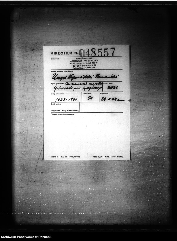 image.from.unit.number "Oszacowanie majątku Gościeradz powiatu bydgoskiego"