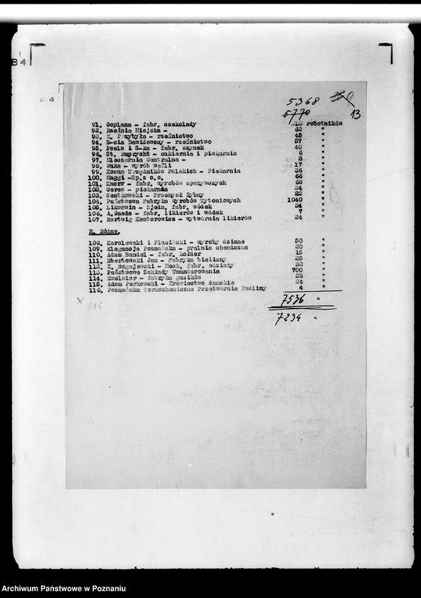 Obraz 16 z jednostki "Sprawy ogólne dotyczące organizacji Urzędu Wojewódzkiego, powiatowych władz administracji ogólnej i innych władz podległych"
