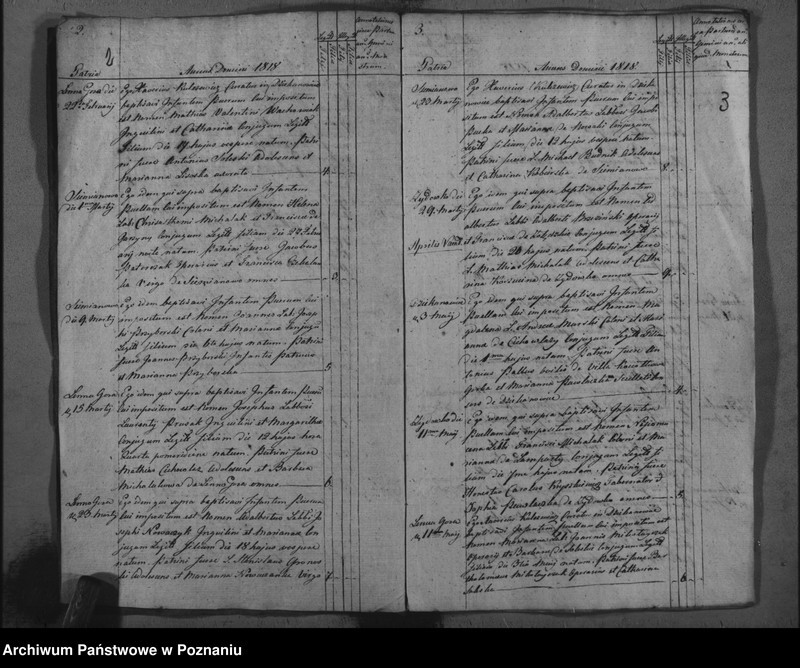 Obraz 4 z jednostki "Liber baptisatorum, copulatorum, mortuorum"