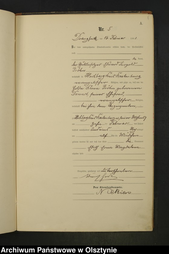 image.from.unit.number "Geburts-Haupt-Register Nr 1 - 54"