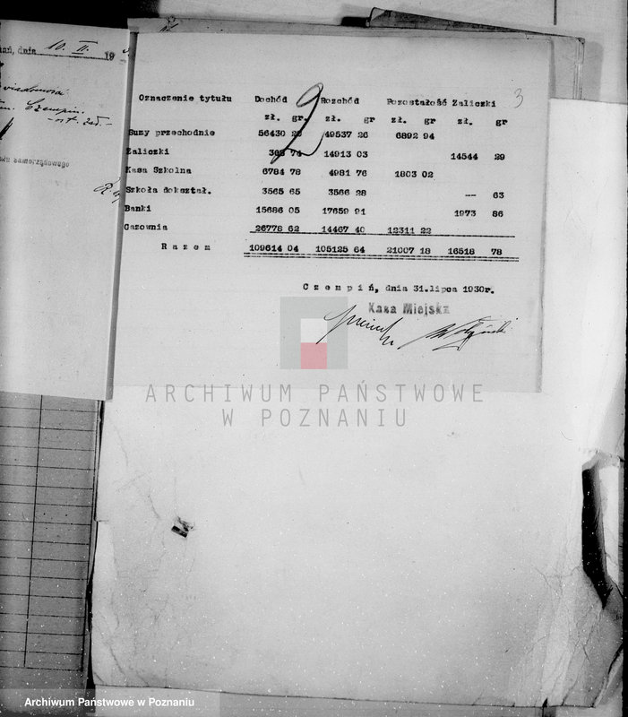 Obraz 7 z jednostki "Budżet i sprawy rachunkowe miasta Czempinia"