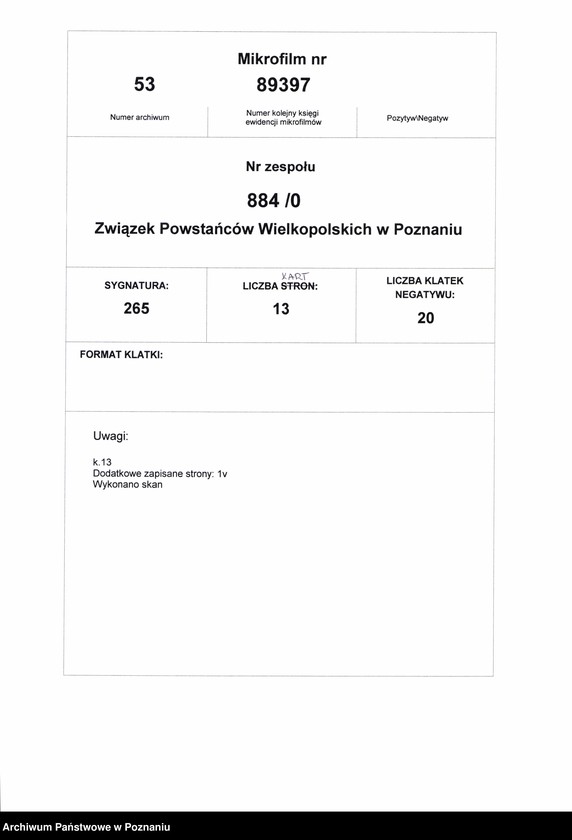 Obraz 18 z jednostki "Lipa, powiat Chodzież - akta koła."