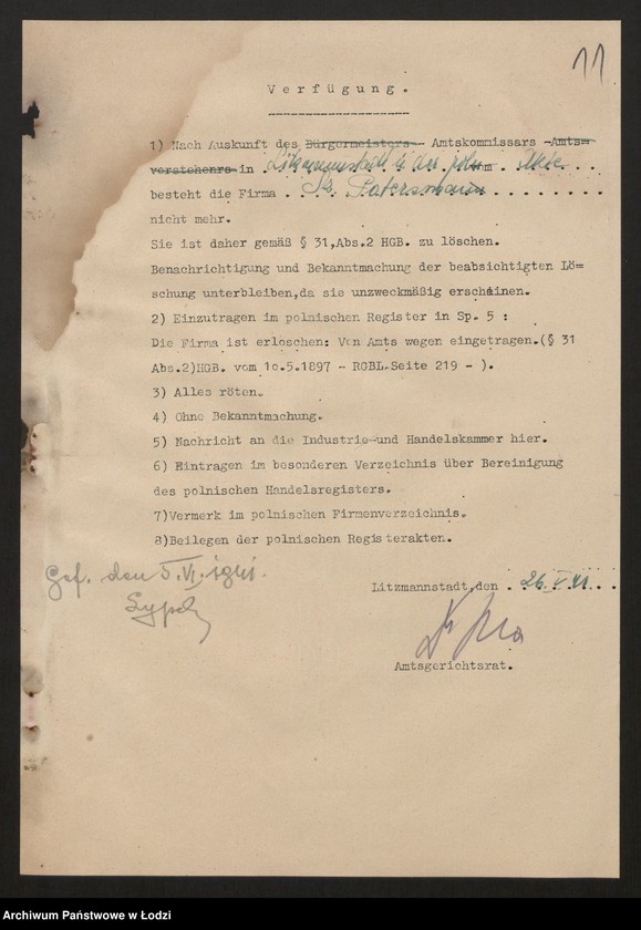 Obraz 13 z jednostki "Szlama Potersman- skład starej garderoby"