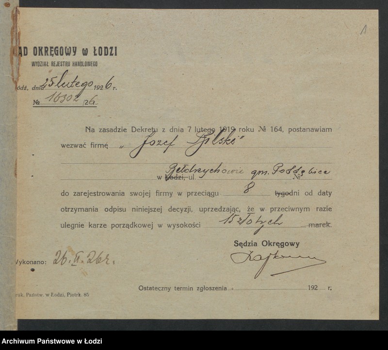 Obraz 3 z jednostki "Józef Bilski – sklep kolonialny"