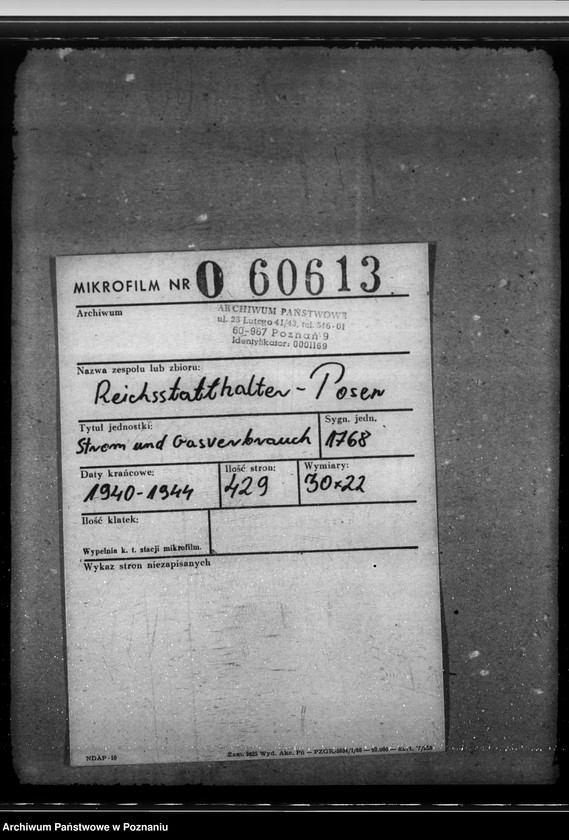 Obraz 2 z jednostki "Strom - und Gasverbrauch"