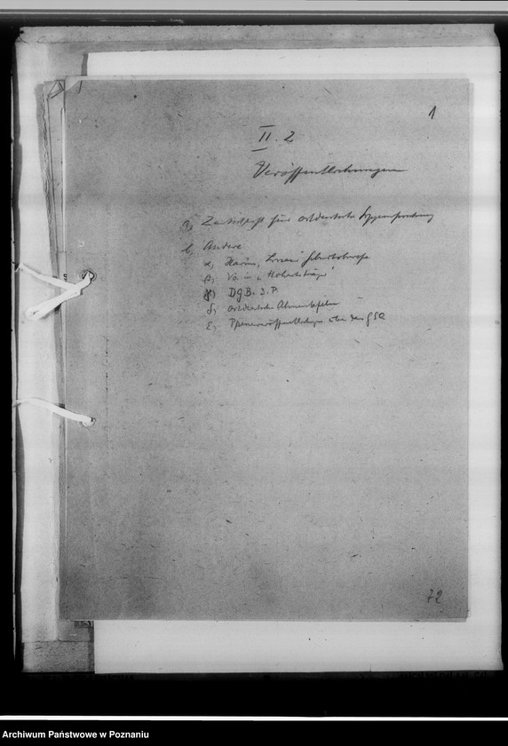 Obraz 5 z jednostki "Veröffentlichungen. Zeitschrift für Ostdeutsche Sippenforschung [przedmowa wydawcy do pierwszego zeszytu czasopisma]"