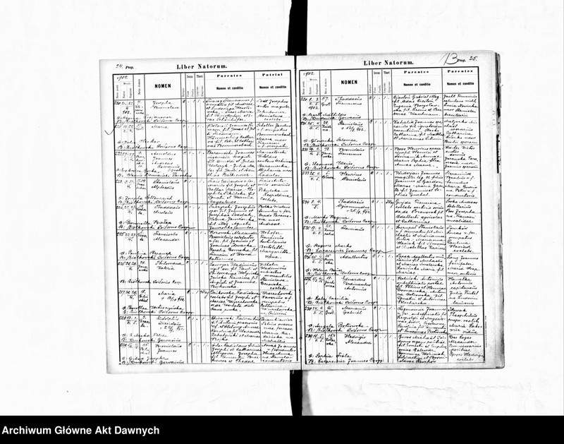 image.from.unit.number "Parafia: Lwów, parafia św. Anny. Dekanat: Lwów. Księga metrykalna urodzeń, ślubów i zgonów dla całej parafii miejskiej i wsi Kleparów."