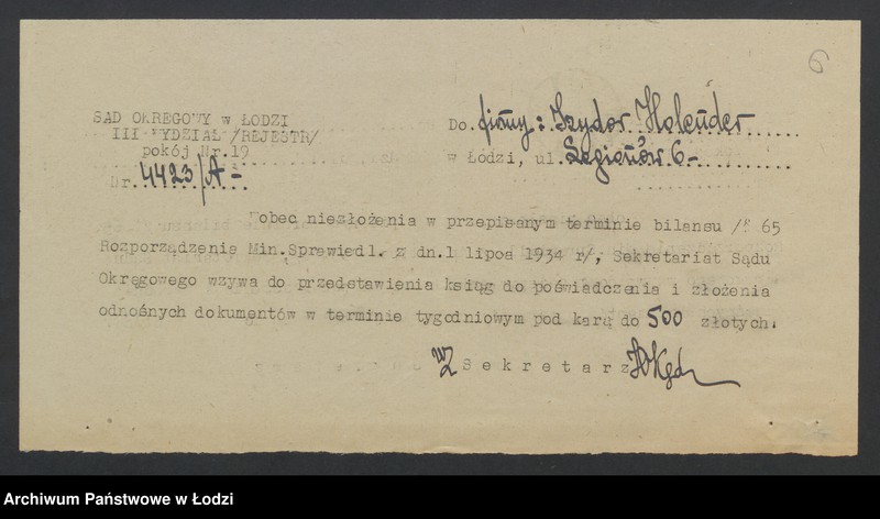 Obraz 8 z jednostki "Izydor Holender- sklep spożywczy"