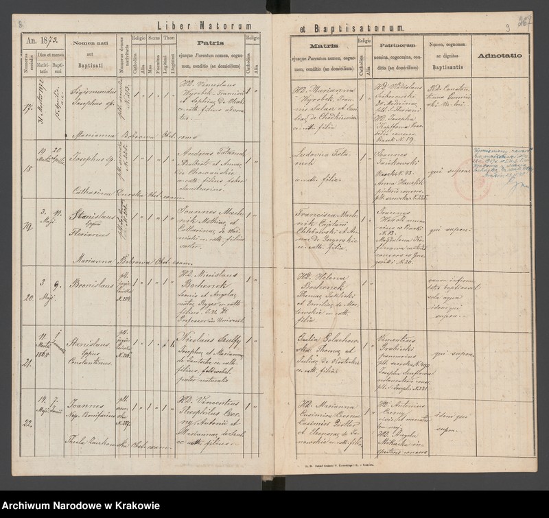 Obraz 8 z jednostki "[Księga urodzeń]"