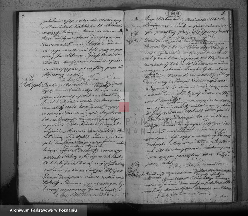 Obraz 5 z jednostki "Księga urodzeń, małżeństw i zgonu"