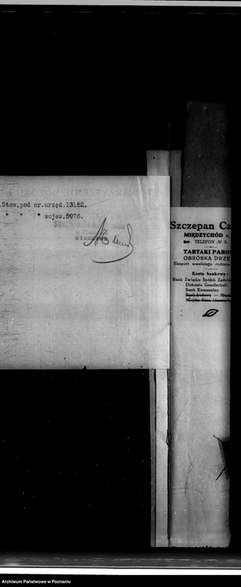 Obraz 6 z jednostki "Tartak parowy R. Nitsche w Boruji Starej powiat wolsztyński nr woj. kotła 5976"