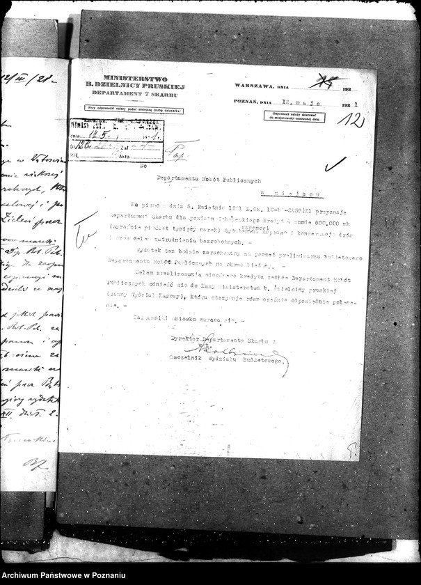 Obraz 16 z jednostki "[Budowa i naprawa dróg w powiecie wąbrzeskim i sprawa zatrudnienia bezrobotnych pow. wąbrzeski]"