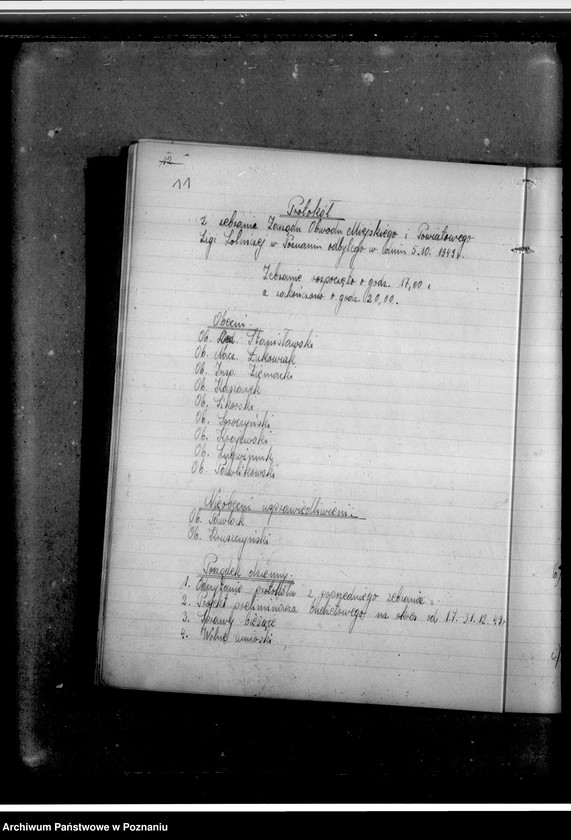 Obraz 15 z jednostki "Protokoły zebrań zarządu"