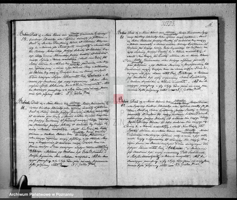 Obraz 17 z jednostki "Duplikat akt urodzonych, małżeństw, zgonów"