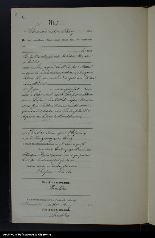 image.from.unit.number "Sterbe-Neben-Register Nr 1 - 27"