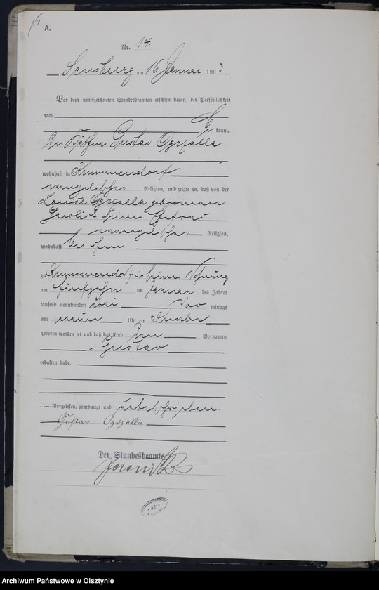 image.from.unit.number "Geburts-Haupt-Register Nr 1 - 318"