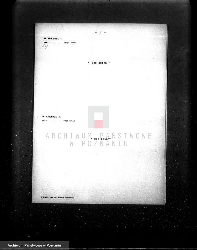 Obraz 18 z jednostki "Kwestionariusz Cegielnia Parowa w Witaszycach pow. jarociński"