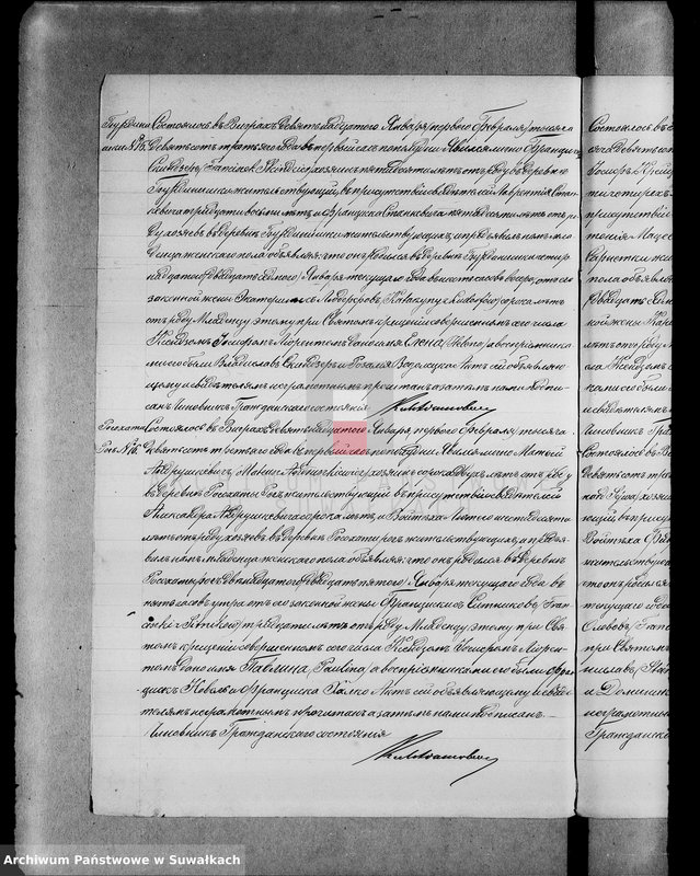 image.from.unit.number "Księga urodzeń, małżeństw, zejścia 1903 Wigry"