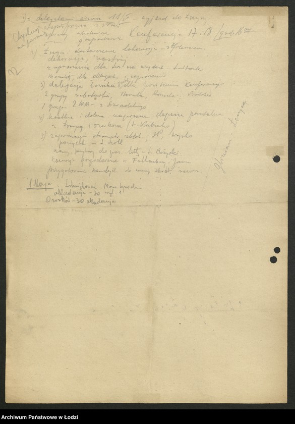 Obraz 13 z jednostki "Związek Samopomocy Chłopskiej - sprawozdania [wydziałów, instruktorów, referatów i Prezydium] Zarządu Wojewódzkiego"