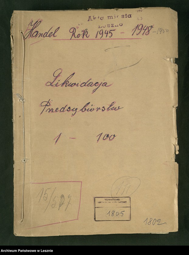 Obraz 2 z jednostki "[Likwidacja przedsiębiorstw]"