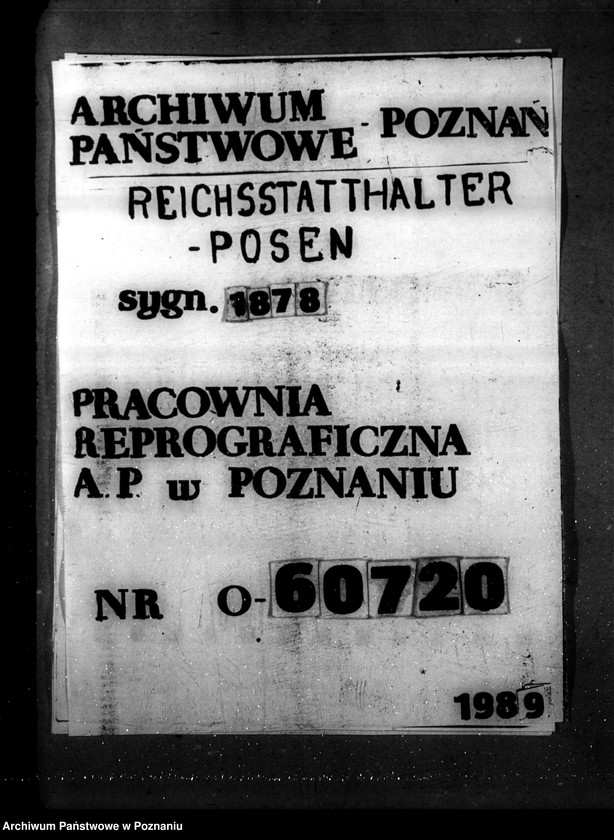 Obraz 1 z jednostki "Lageberichte"