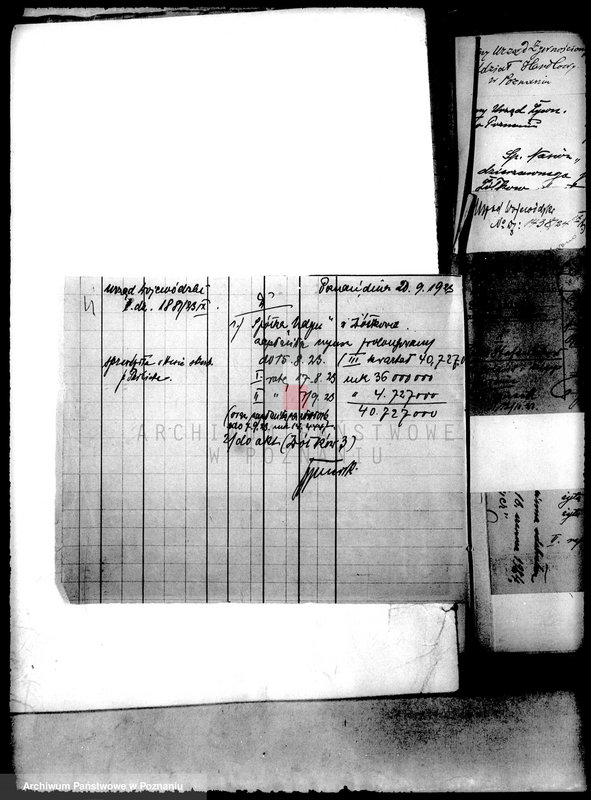 Obraz 8 z jednostki "Spłata czynszu dzierżawnego majątku państwowego Żółków"