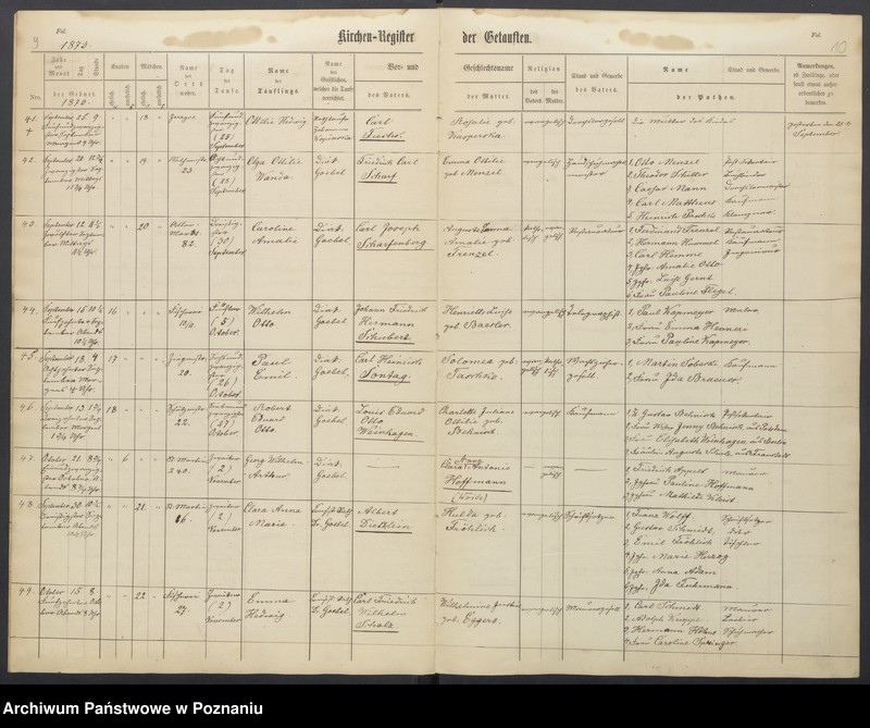 Obraz 8 z jednostki "Duplikat der Tauf, Trauungs und Sterberegister"